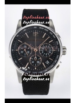 Audemars Piguet CODE 11.59 Chronograph Swiss Replica Watch in 904L Steel Grey Dial Gold Hands