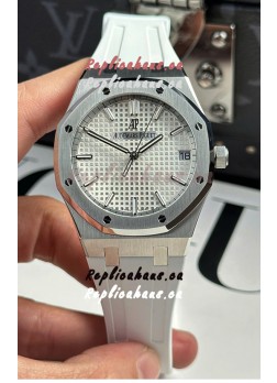 Audemars Piguet Royal Oak Super Clone 15500 41MM White Dial Steel Casing 41MM 