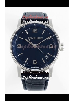 Audemars Piguet CODE 11.59 15210 Blue Dial Swiss Replica Watch in 904L Steel Casing 41MM