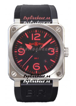 Bell and Ross BR03-92 MA-01 Red Indicators Edition Swiss Replica Watch