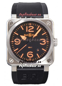 Bell and Ross BR03-92 MA-01 Orange Indicators Edition Swiss Replica Watch