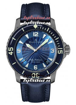 Blancpain Fifty Fathoms Automatique Titanium Edition Swiss Replica Watch in 1:1 Mirror Quality