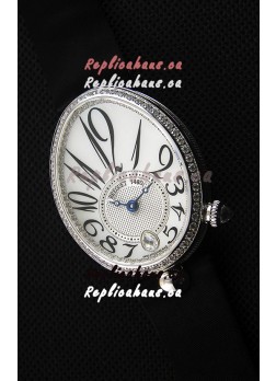 Breguet Reine De Naples Ladies Swiss 1:1 Stainless Steel Mirror Replica Watch 