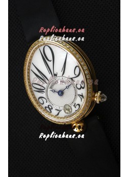 Breguet Reine De Naples Ladies Swiss 1:1 18K Yellow Gold Replica Watch