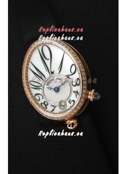 Breguet Reine De Naples Ladies Swiss 1:1 Rose Gold Replica Watch