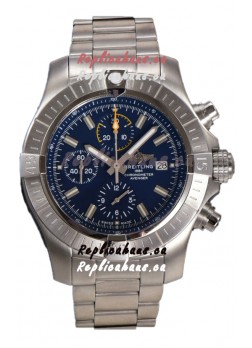 Breitling Avenger Chronograph 45 Blue Dial 1:1 Mirror Swiss Replica Watch 