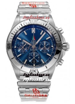 Breitling Chronomat B01 42 Edition Swiss 904L Steel Casing Blue Dial 1:1 Mirror Replica Watch