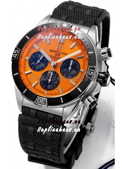Breitling Chronomat B01 42 Edition Swiss 904L Steel Casing Pale Yellow Dial 1:1 Mirror Replica Watch
