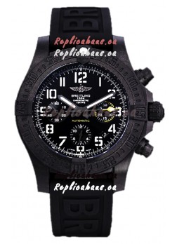 Breitling Avenger Hurricane Chronograph Black Dial - DLC Coating Swiss Replica Watch