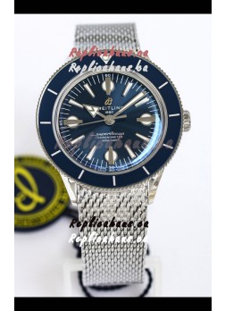 Breitling Superocean Heritage 57 Blue Dial 1:1 Mirror Swiss Replica Watch 