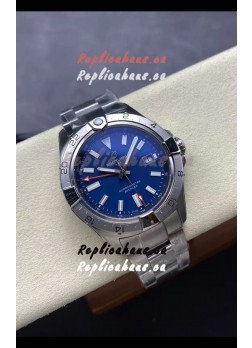 Breitling Avenger GMT Automatic 44 Swiss 1:1 Super Clone Replica Watch - Blue Dial 