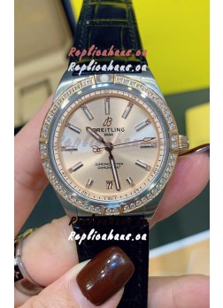 Breitling Chronomat Automatic 36MM 1:1 Mirror Swiss Replica Watch Steel Case