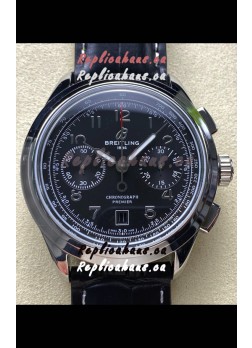 Breitling Premier B01 Chronograph 42 Edition Steel Casing Black Dial - 1:1 Mirror Replica Watch