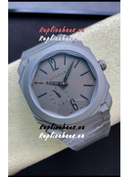 Bvlgari Octo Finissmo Edition 1:1 Mirror Replica Sandblasted Ceramic Casing