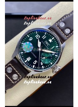 IWC Big Pilot IW501015 - Functional Power Reserve Green Dial 1:1 Mirror Watch