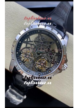 Roger Dubuis Excalibur Dual Tourbillon 1:1 Mirror Swiss Steel Case