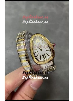 Bvlgari Serpenti Edition Two Tone Yellow Gold Casing Watch in 1:1 Mirror Quality