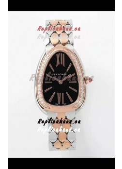 Bvlgari Serpenti Seduttori Edition in Two Tone Rose Gold Casing Super Clone Watch