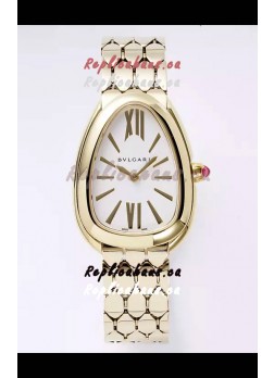 Bvlgari Serpenti Seduttori Edition in Yellow Gold Casing Super Clone Watch
