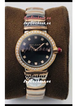 Bvlgari LVCEA Edition Watch in Two Tone Rose Gold Steel - 1:1 Mirror Replica