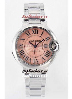 Ballon De Cartier Swiss Automatic 1:1 Mirror Quality 33MM in Steel Casing