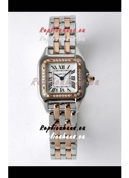 PANTHERE de Cartier Edition 22mm 1:1 Mirror Swiss Watch Rose Gold Two Tone Casing