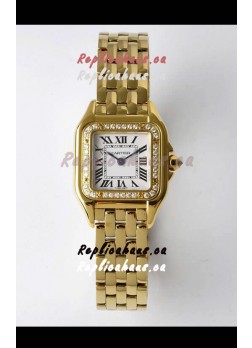 PANTHERE de Cartier Edition 22mm 1:1 Mirror Swiss Watch Yellow Gold Casing