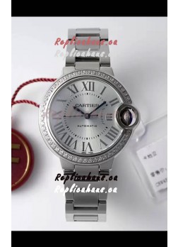 Ballon De Cartier Swiss Automatic 1:1 Mirror Quality 33MM in Steel Casing