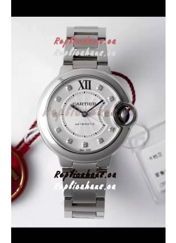 Ballon De Cartier Swiss Automatic 1:1 Mirror Quality 33MM in Steel Casing