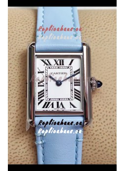 Cartier Tank Solo Swiss Quartz Watch in Stainless Steel Casing 