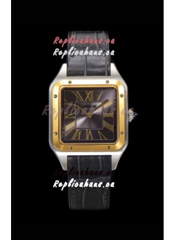 Cartier Santos Dumont 27MM Super Clone Edition Watch in Two Tone Casing
