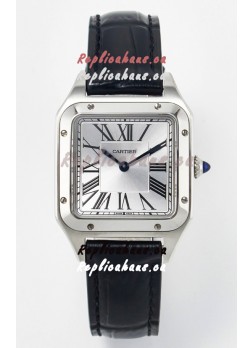 Cartier Santos Dumont 27.5MM Super Clone Edition Watch in Steel Casing
