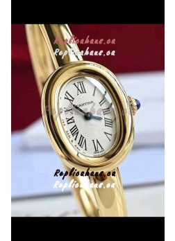 Baignoire De Cartier Yellow Gold Super Clone Quartz Replica Watch