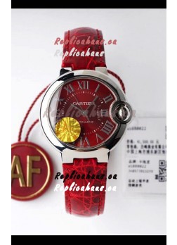 Ballon De Cartier Swiss Automatic 1:1 Mirror Quality 33MM in Steel Case 