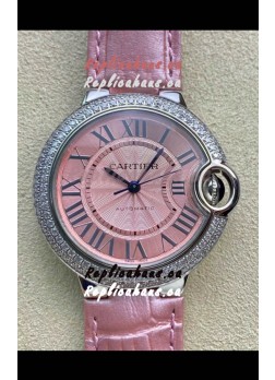 Ballon De Cartier Swiss Automatic 1:1 Mirror Quality 33MM in Steel Casing