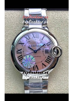 Ballon De Cartier Swiss Automatic 1:1 Mirror Quality 33MM in Steel Casing