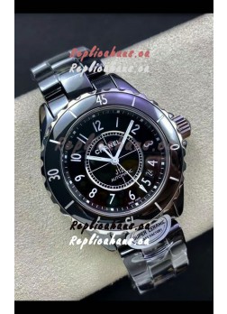 Chanel J12 38MM Black Ceramic Case Watch Automatic 1:1 Mirror Replica Watch
