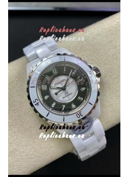 Chanel J12 38MM White Ceramic Case Watch Automatic 1:1 Mirror Replica Watch
