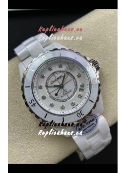 Chanel J12 38MM White Ceramic Case Watch Automatic 1:1 Mirror Replica Watch