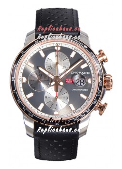 Chopard Mille Miglia GTA Chronograph Two Tone 1:1 Mirror Replica - Steel Dial 