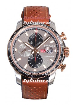 Chopard Mille Miglia GTA Chronograph Two Tone 1:1 Mirror Replica - Grey Dial 