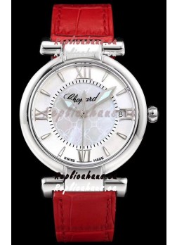 Chopard Imperiale White Dial Swiss Automatic Replica Watch in 904L Steel 