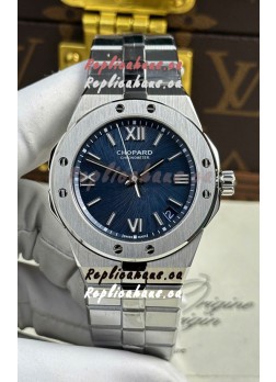 Chopard Alpine Eagle Stainless Steel Blue Dial Super Clone Replica Watch 