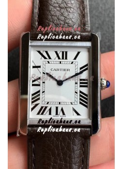 Cartier Tank Solo Swiss Quartz Watch in Stainless Steel Casing - 24MM Wide