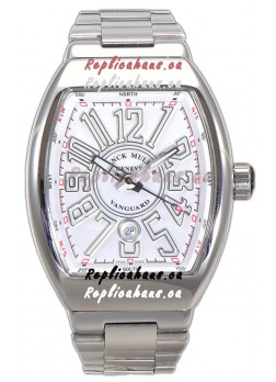 Franck Muller Vanguard Yachting V45 Stainless Steel Casing Swiss Replica Watch 