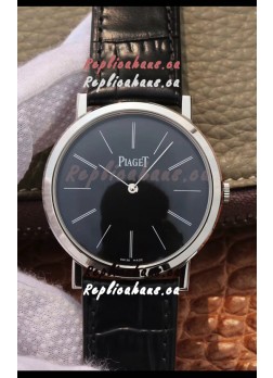 Piaget Altiplano G0A29113 1:1 Mirror Swiss Replica Watch in Black Dial 