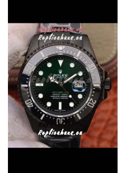 Rolex SeaDweller Deep-Sea Green Dial in 1:1 Mirror Quality - PVD Casing