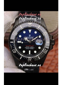 Rolex SeaDweller Deep-Sea Blue-Black Gadient Dial in 1:1 Mirror Quality - PVD Casing