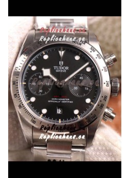Tudor Heritage Black Bay M79350-0004 Chronograph 1:1 Mirror Replica Watch