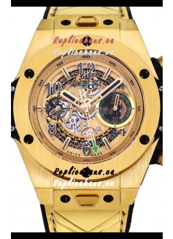 Hublot Big Bang Unico Yellow Magic PVD 1:1 Mirror Edition Swiss Replica Watch